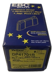 EBC DP41701R Rear Brake Pads Yellow R53