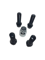Bimecc 16mm Longer Locking Wheel Bolts Black R56