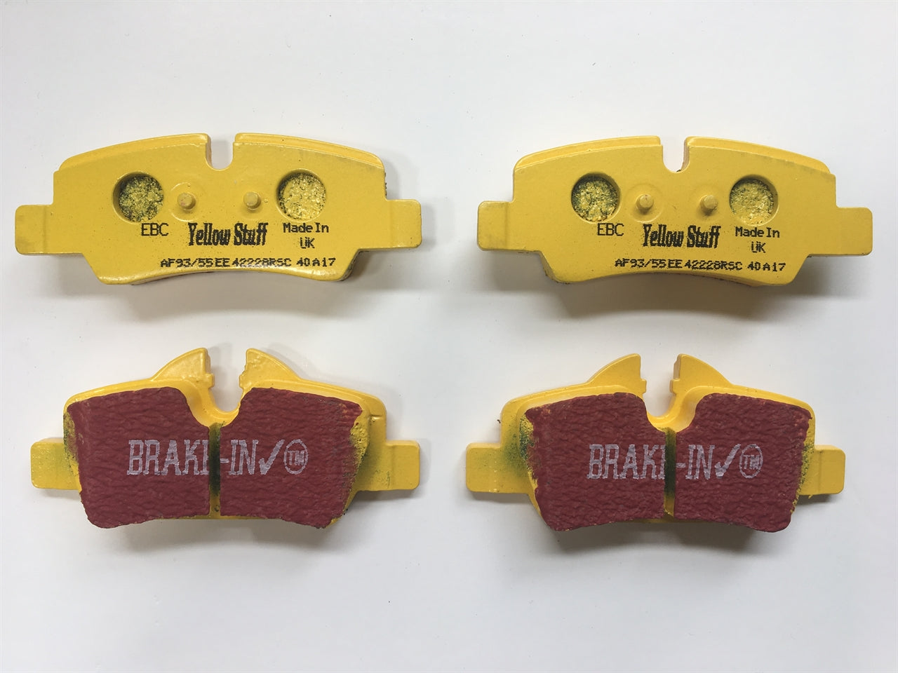 EBC DP41701R Rear Brake Pads Yellow F56