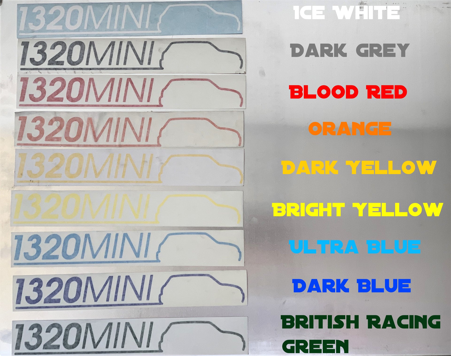 1320 MINI Stickers PAIR