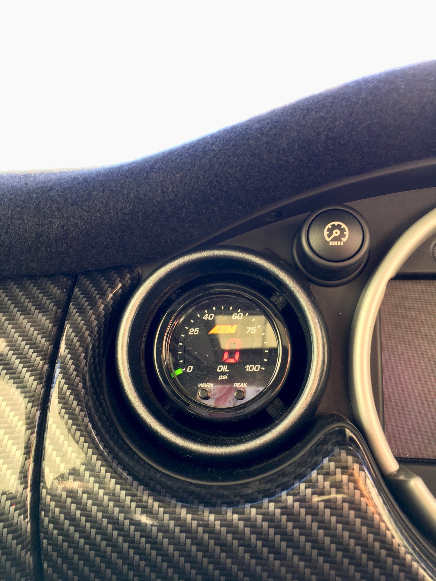 3D Printed Gauge Holder for air vent