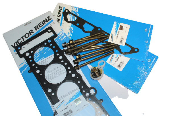 Victor Reinz - Cylinder Head Swap Gasket and Bolt Kit R50/R53