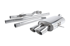 Milltek Cat-back - Non-resonated Twin Oval Tailpipes - R56 Cooper S 1.6i Turbo - 2006-2014 SSXM024