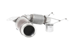 Milltek Large Bore Downpipe and 200 Cell Hi-Flow Sports Cat F55 2019-2021 SSXM450 SSXM451