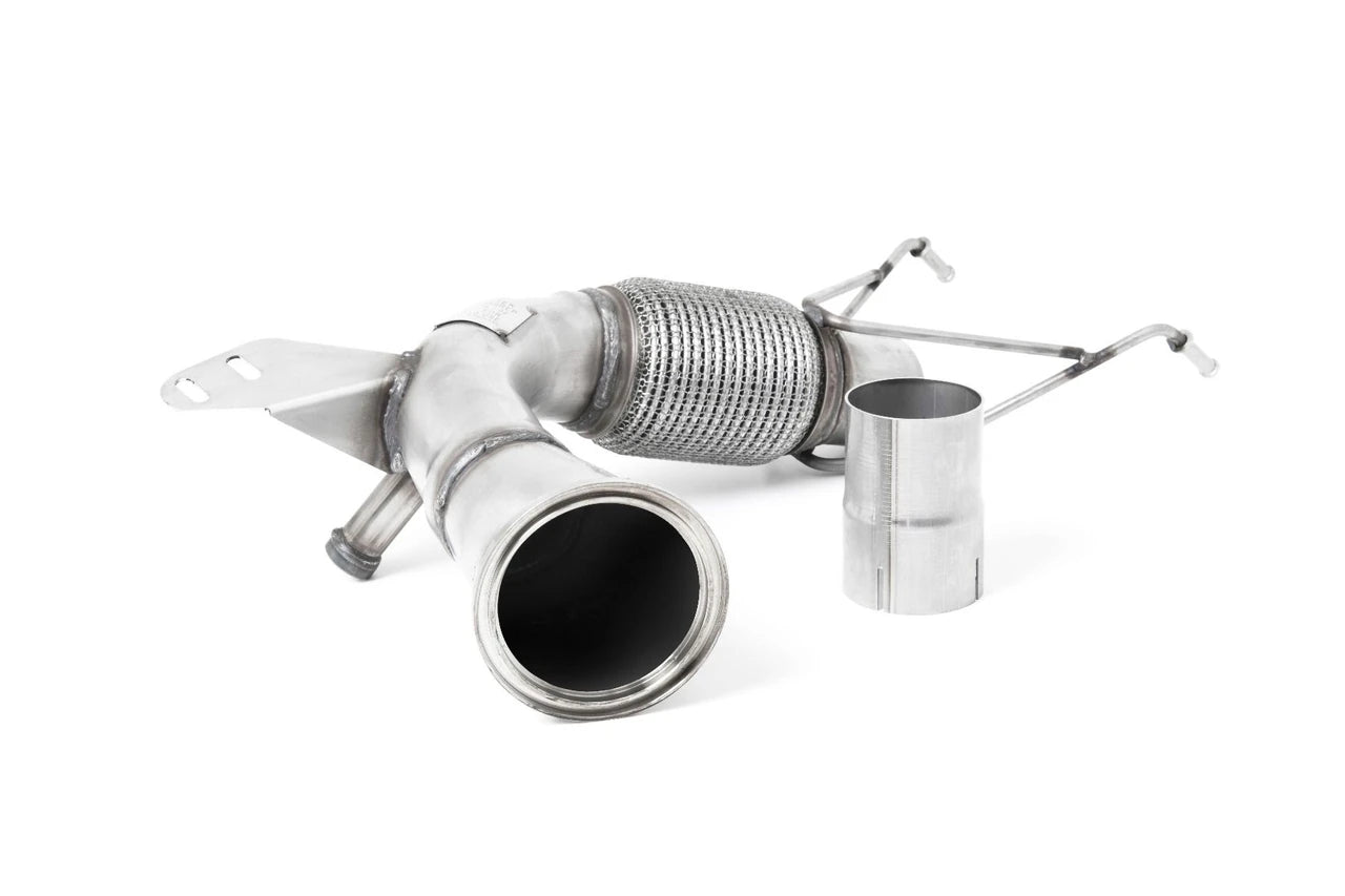 Milltek Large Bore Downpipe and Hi-Flow Sports Cat - 200 Cell High Flow Sports Cat - F56 LCI with GPF/OPF Only 2019-2020 SSXM450 SSXM451