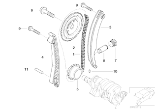 Picture of Chain Guide M8 Bolt - R50,R53