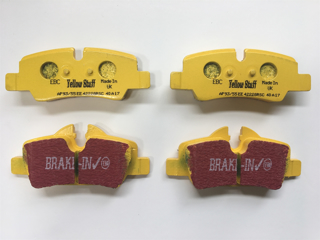 Picture of EBC DP41701R Rear Brake Pads Yellow F56